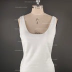 10090#Real Photos Simple Sweep Train V-Neck Spaghetti Straps Wedding Dress for Plus Size Women Bridal Gown Evening Dresses