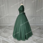 Real Photos Off Shoulder Backless Wedding Bridal Ball Gown for Birthday Party  Plus Size Women Prom Evening Dresses 15316