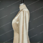 8864  Real Photo Flare Sleeve Backless Engagement Mini Wedding Gown Birthday Party Dress Plus Size Women Prom Evening Dress