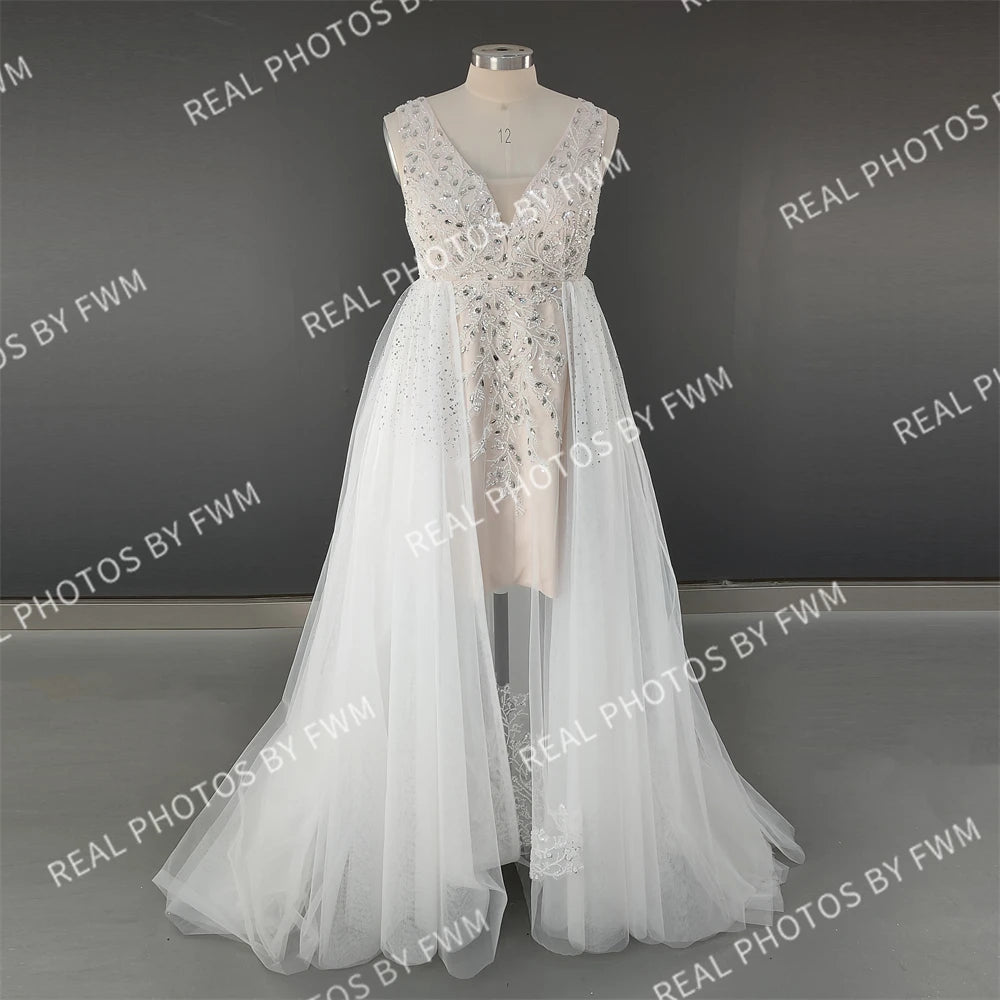 Real Photos High Quality Beaded Sequined Lace Robe A-line Pregnancy Dress Pregnant Women Dress for Photography
