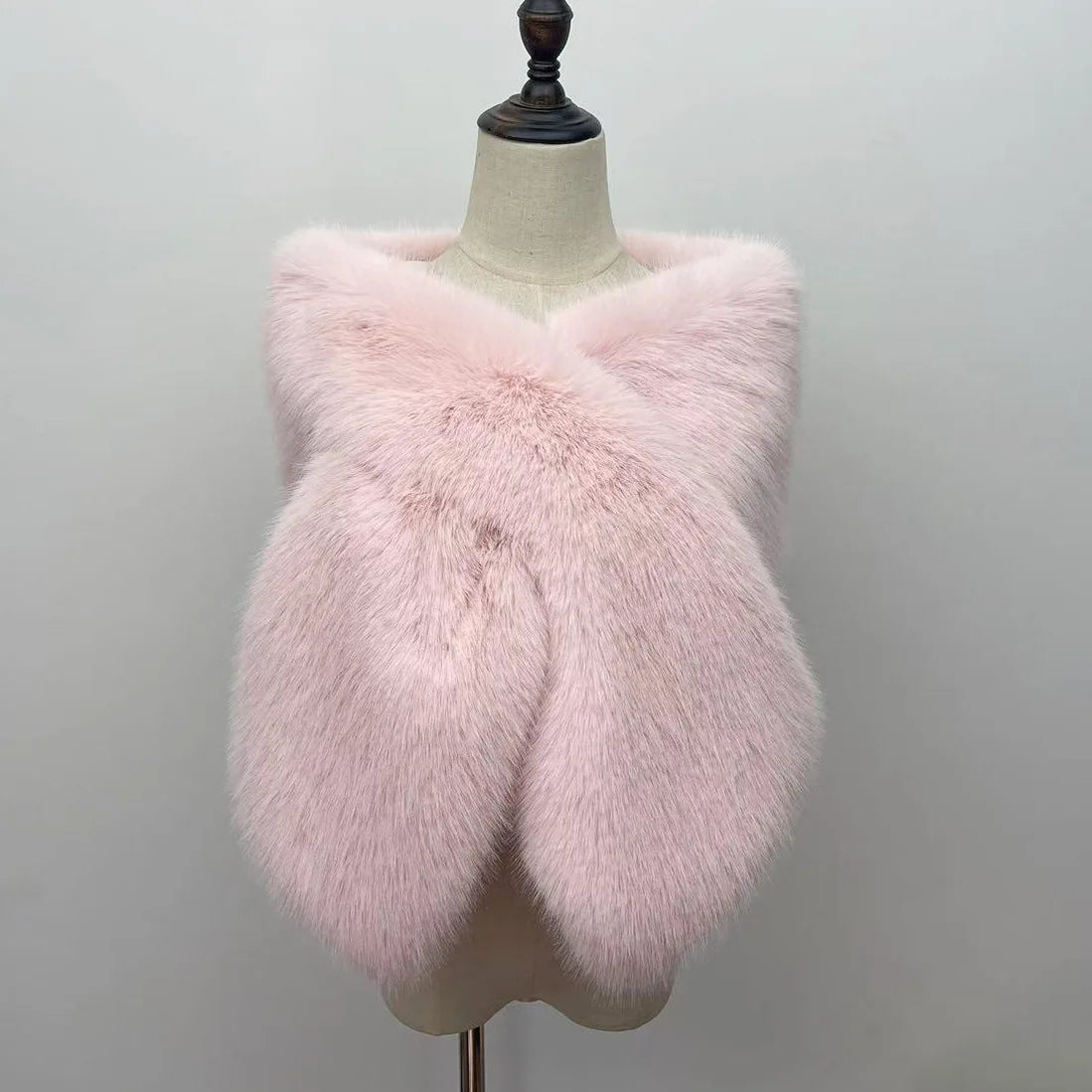 Faux Fur Shawl  Mangas Novia Wedding Jacket Bridal Wedding Accessories Cape Boleros De Mujer Cape Mariage Femme