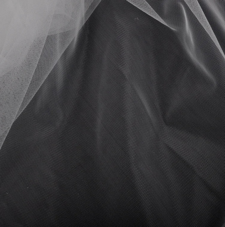 Fashion Wedding Two Layer Tulle Cathedral Cheap Bridal Veil Wedding Trim Supplier wedding veil for bride