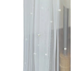 Real Photos Vintage One Layer Pearls Tulle 2M Bridal Veil Wedding Accessories Wedding Veils