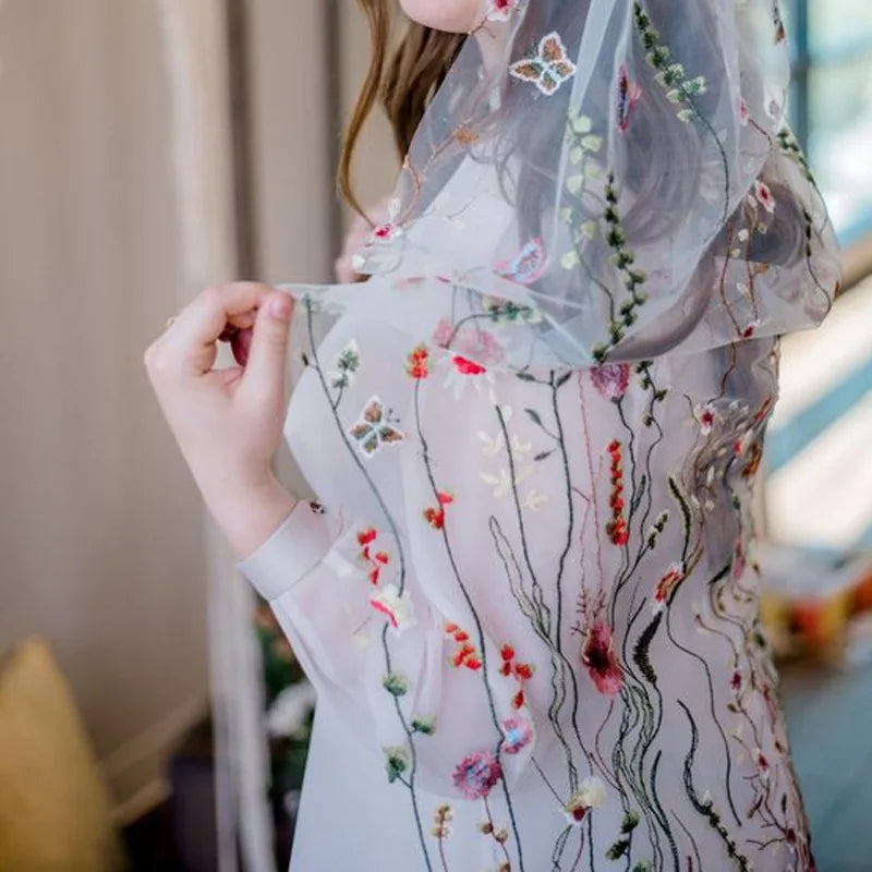 Hot Sell Latest Long Tulle Wedding Bridal Veil Lace Wedding Veil With Appliques Lace  Wedding Veil