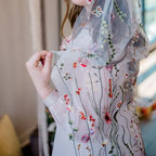 Hot Sell Latest Long Tulle Wedding Bridal Veil Lace Wedding Veil With Appliques Lace  Wedding Veil