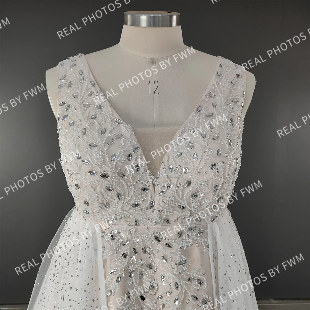 Real Photos High Quality Beaded Sequined Lace Robe A-line Pregnancy Dress Pregnant Women Dress for Photography